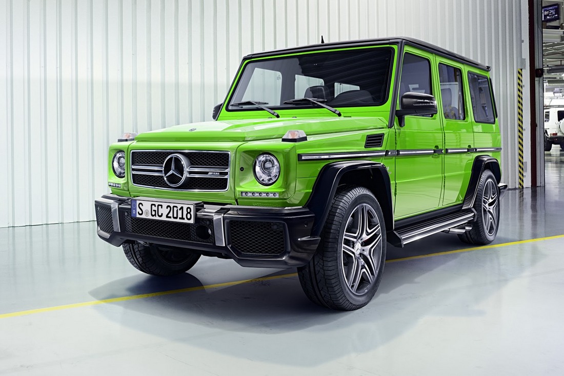 Компания официально представила публике Mercedes-Benz G-класса