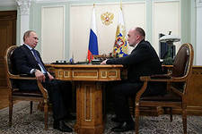 Владимир Путин провёл рабочую встречу с Борисом Дубровским