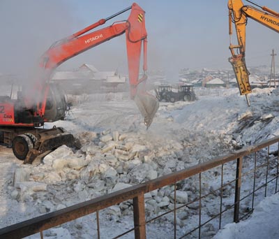 Вопрос с падением уровня воды в реке Ай стабилдизирован