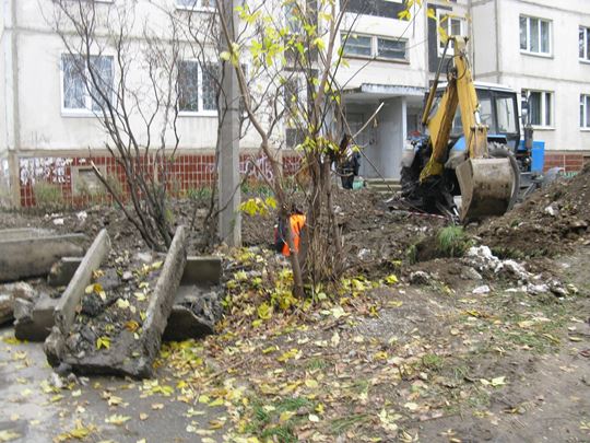 В Златоусте устранили порыв на теплотрассе